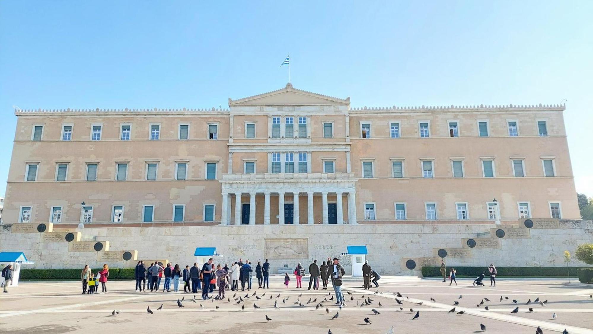 Elegant Apartment In Syntagma Square Atene Esterno foto