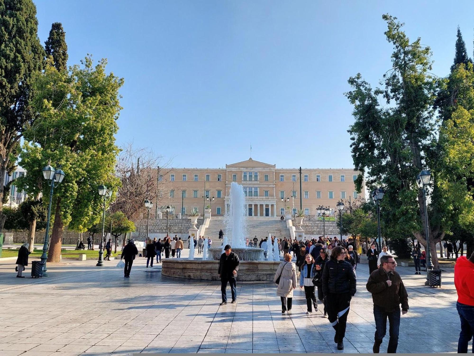 Elegant Apartment In Syntagma Square Atene Esterno foto