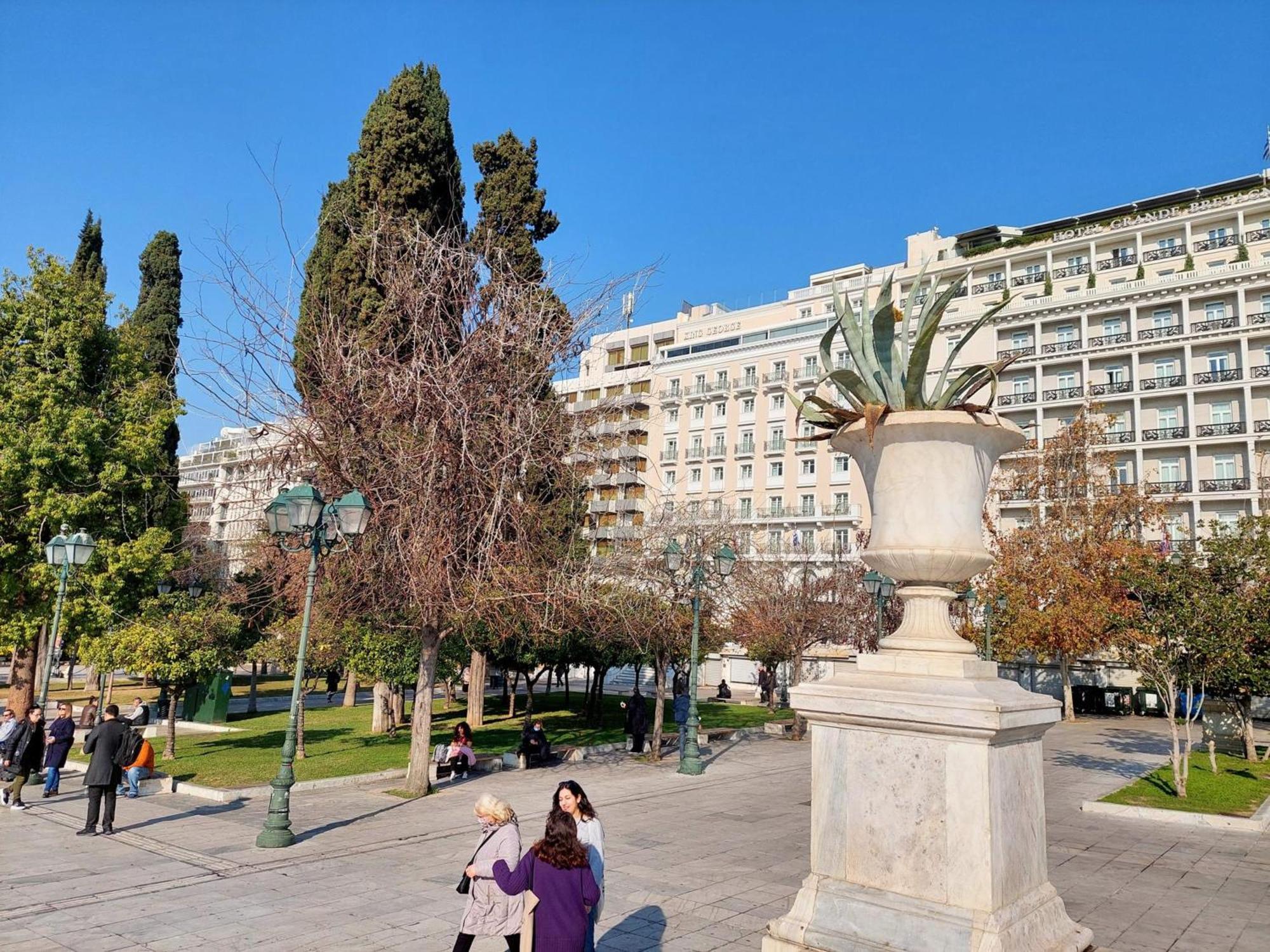 Elegant Apartment In Syntagma Square Atene Esterno foto