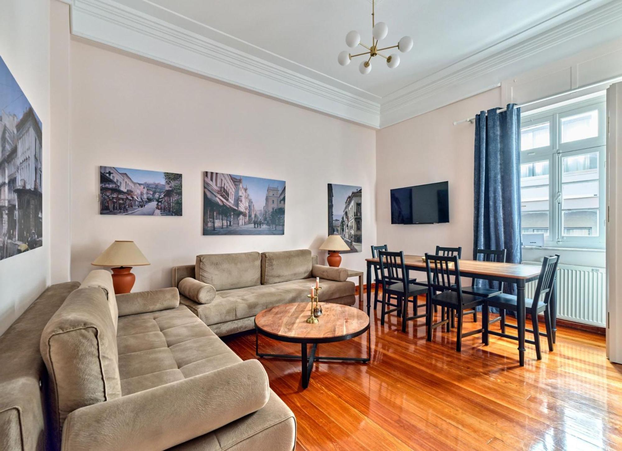 Elegant Apartment In Syntagma Square Atene Esterno foto